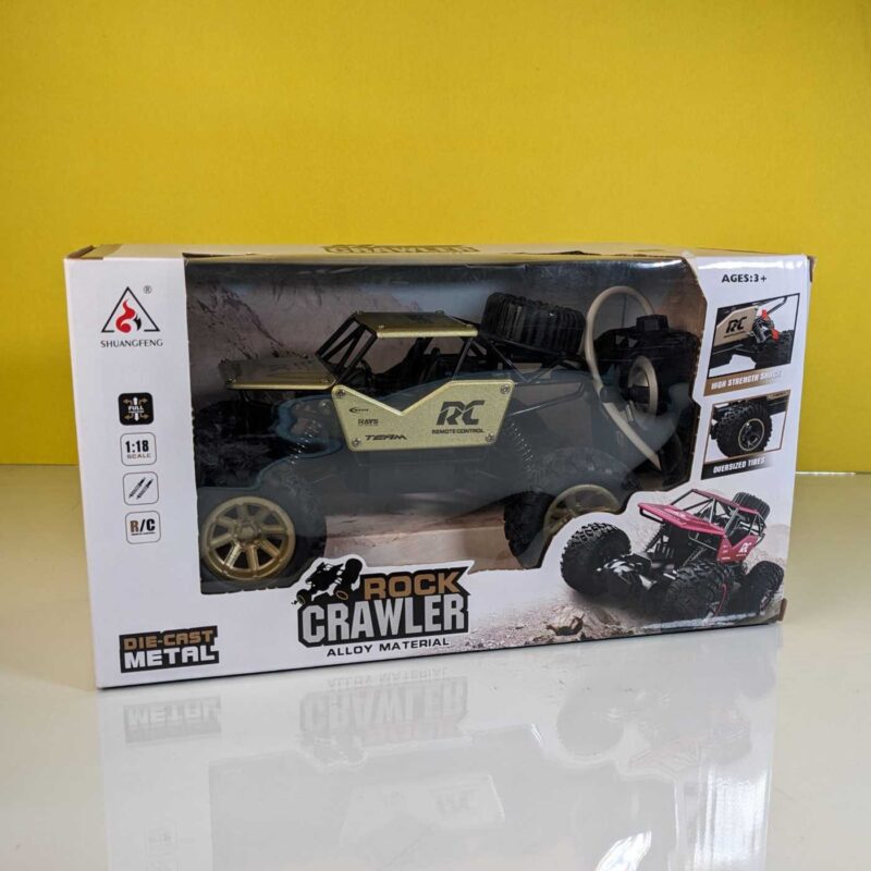 RC Rock Crawler Jeep with Big Tires and Suspension - Image 2