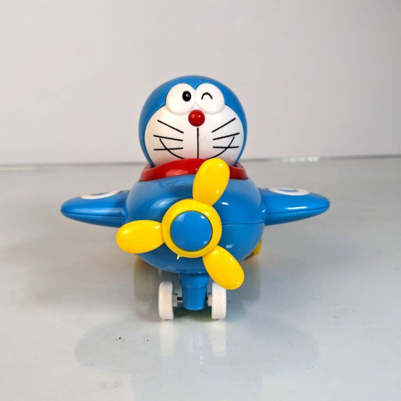 Doraemon Plane with Friction Tires and Moving Head - Image 2