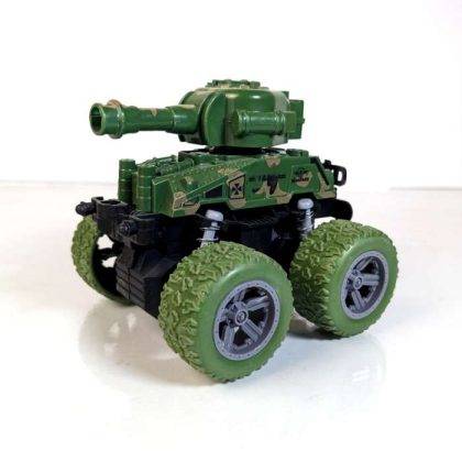 Mini Tank With Suspension and Friction Wheels