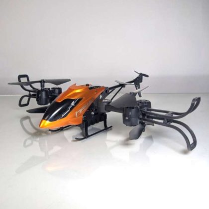 2 in 1 Foldable RC Helicopter and Drone