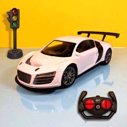 Magnificent RC Car with Electric Traffic Light