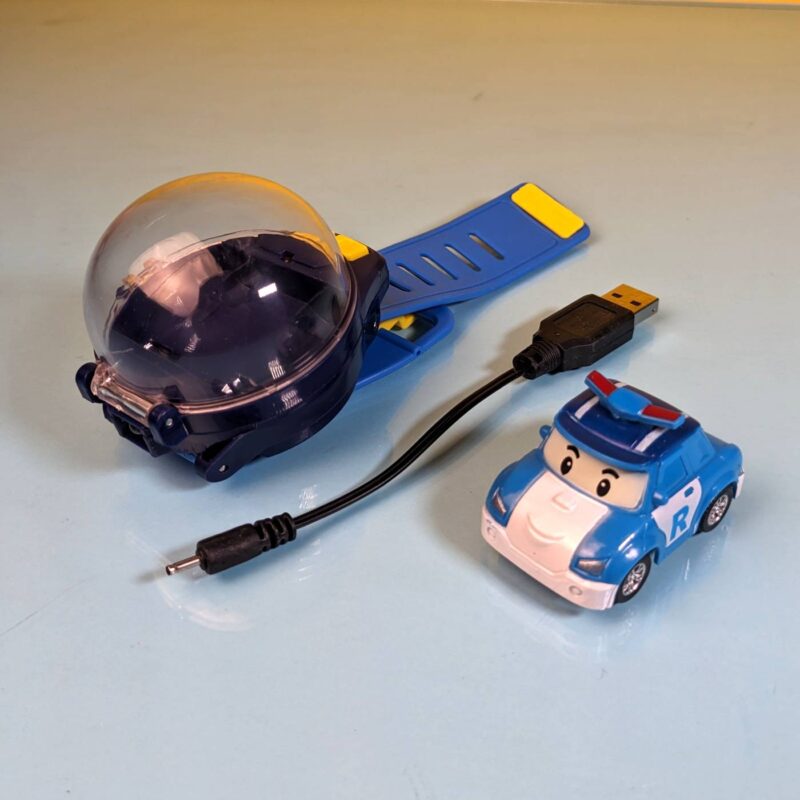 Rechargeable Mini RC Car Wrist Watch - Image 3