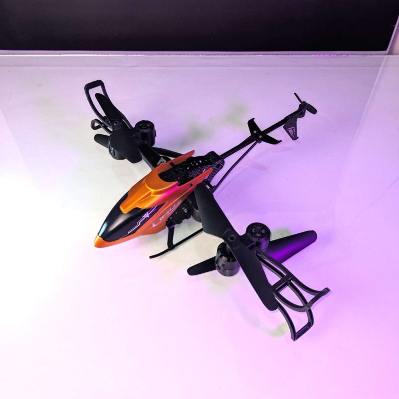 2 in 1 Foldable RC Helicopter and Drone - Image 4